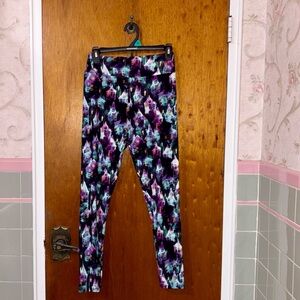 Lularoe Pastel Haunted House Legging